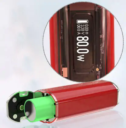 Wismec Sinuous V80 Kit with Amor NSE Tank
